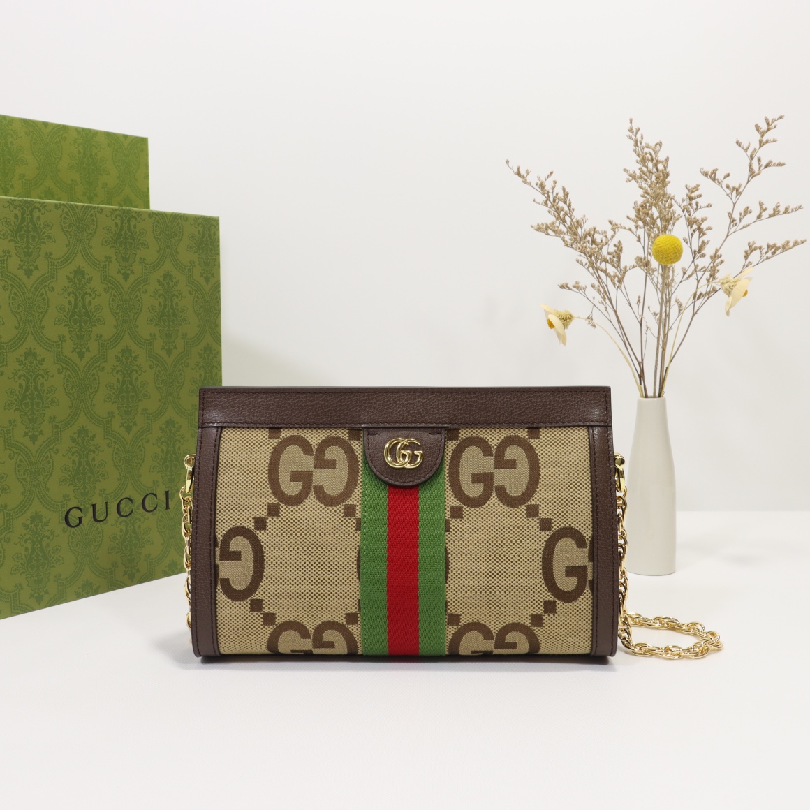 Gvc*1 Ophidia GG Small Shoulder Bag 01