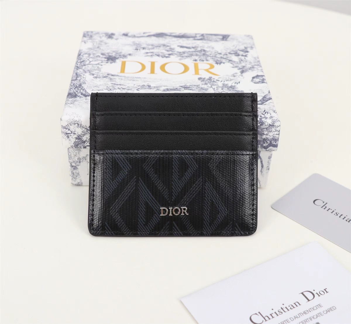 D10r Men Card Holder Black
