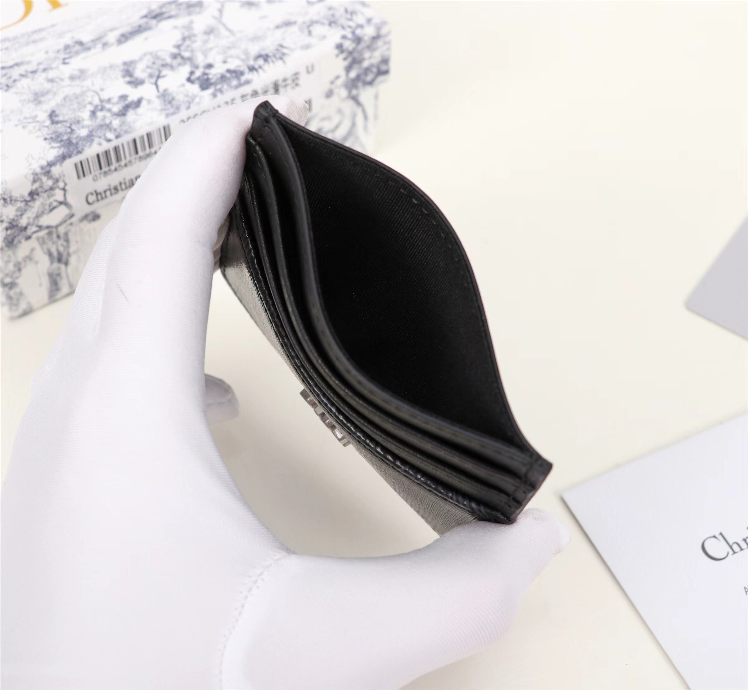 D10r Men Card Holder Black