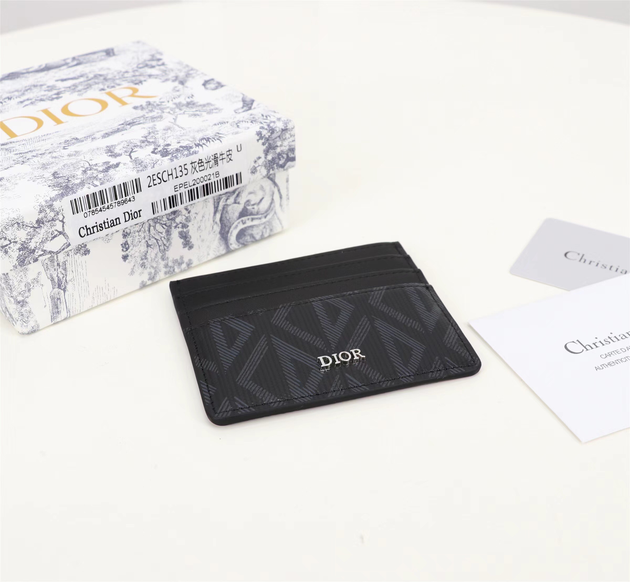 D10r Men Card Holder Black