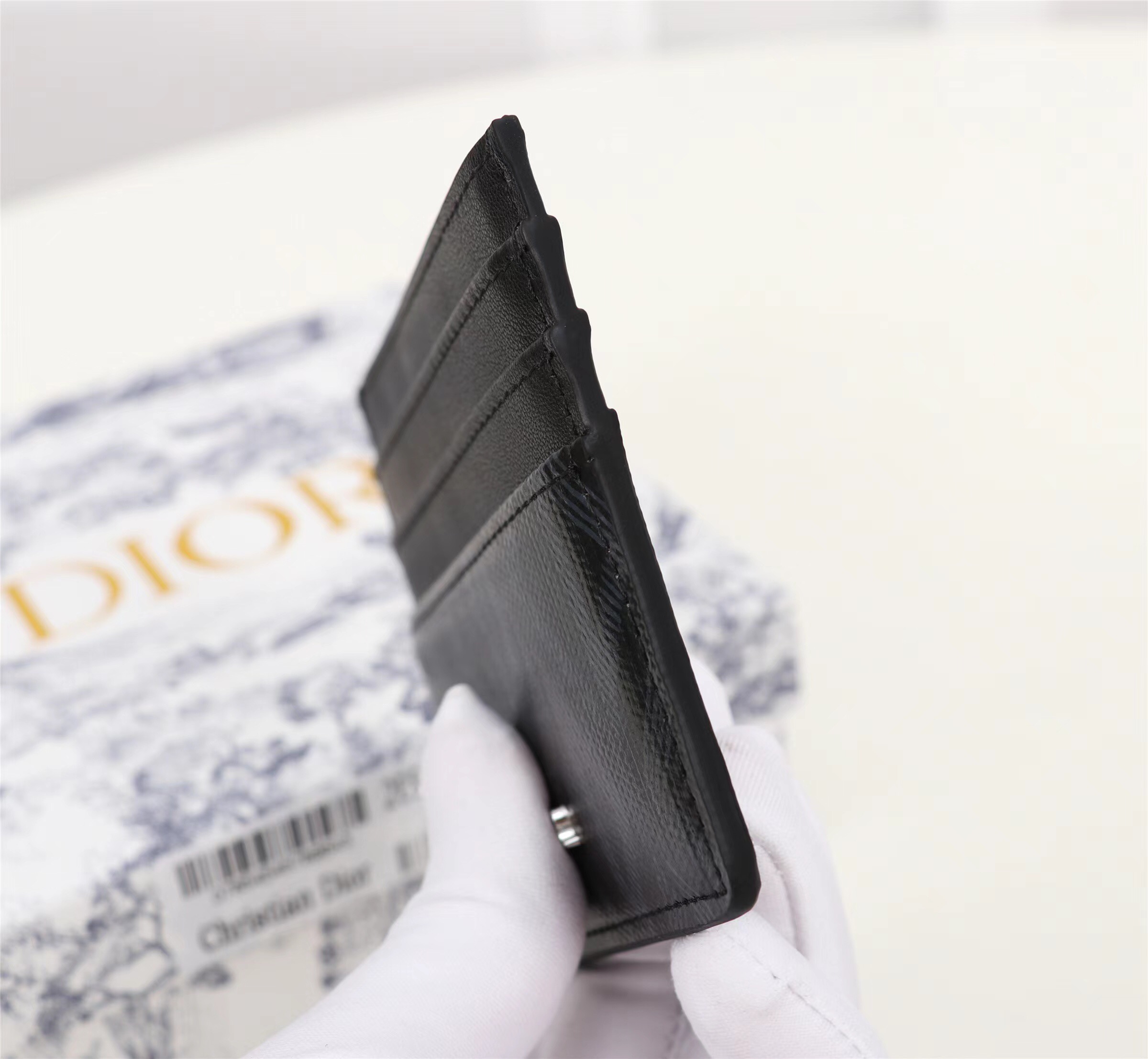 D10r Men Card Holder Black