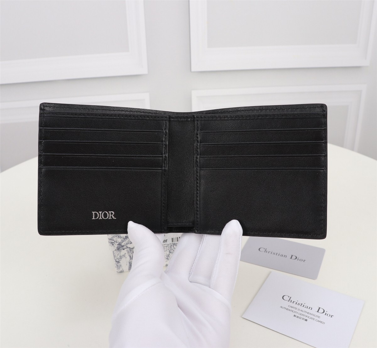 D10r Men Wallet Black