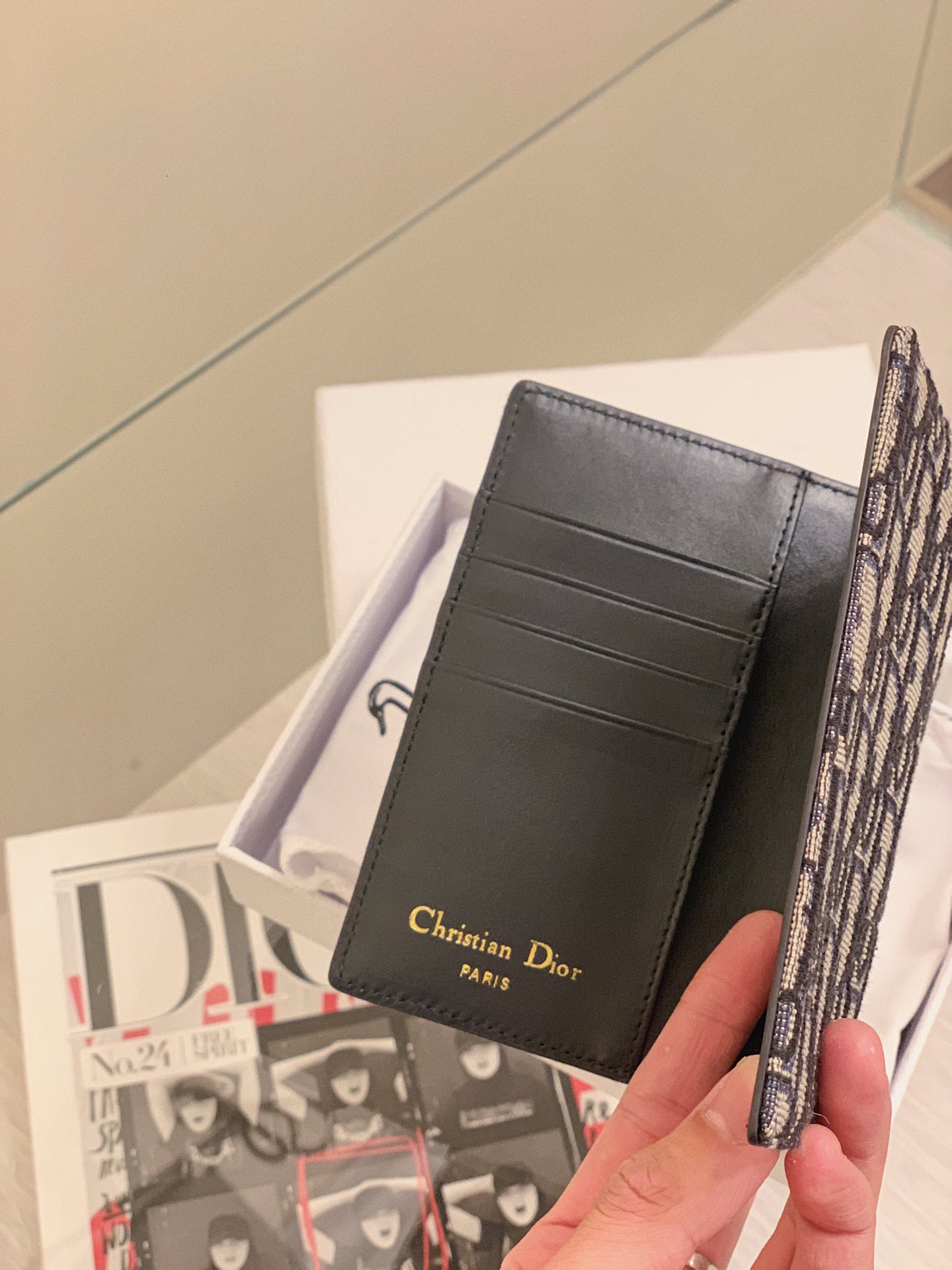 D10r Oblique Passport Holder