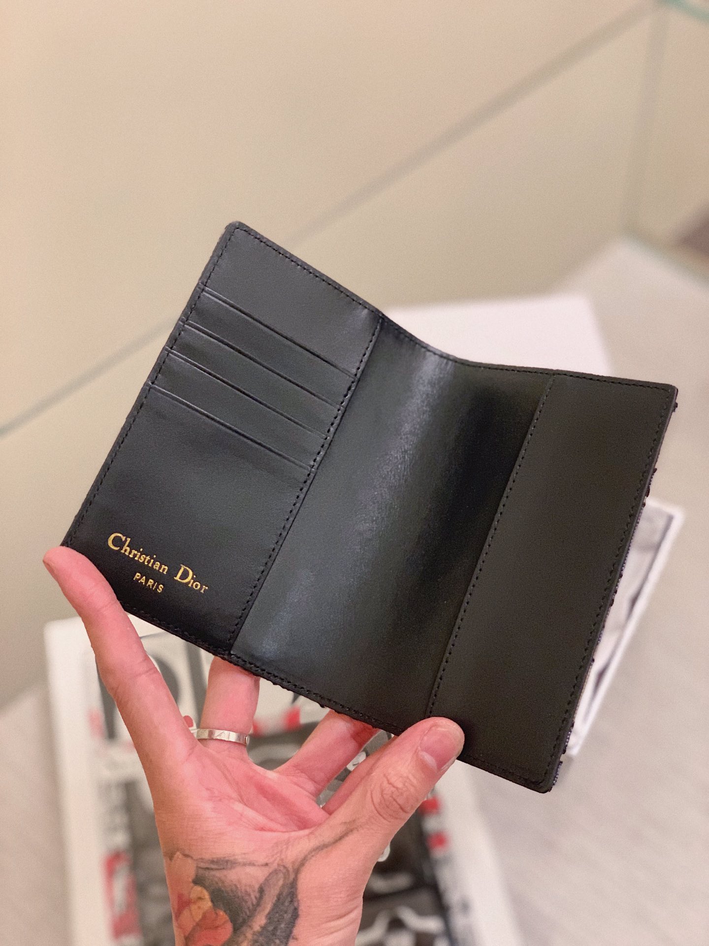 D10r Oblique Passport Holder