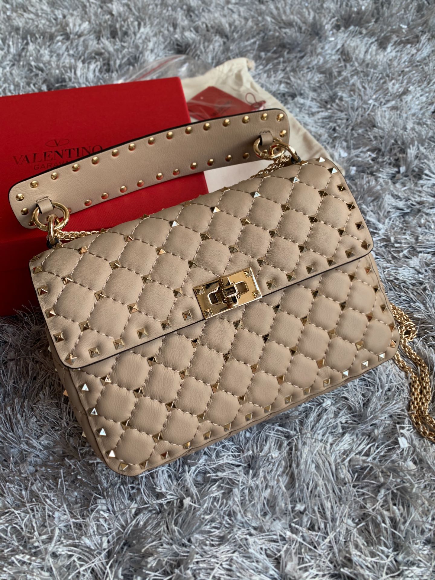 Va1e*ntin0 Handbag 24cm Rude