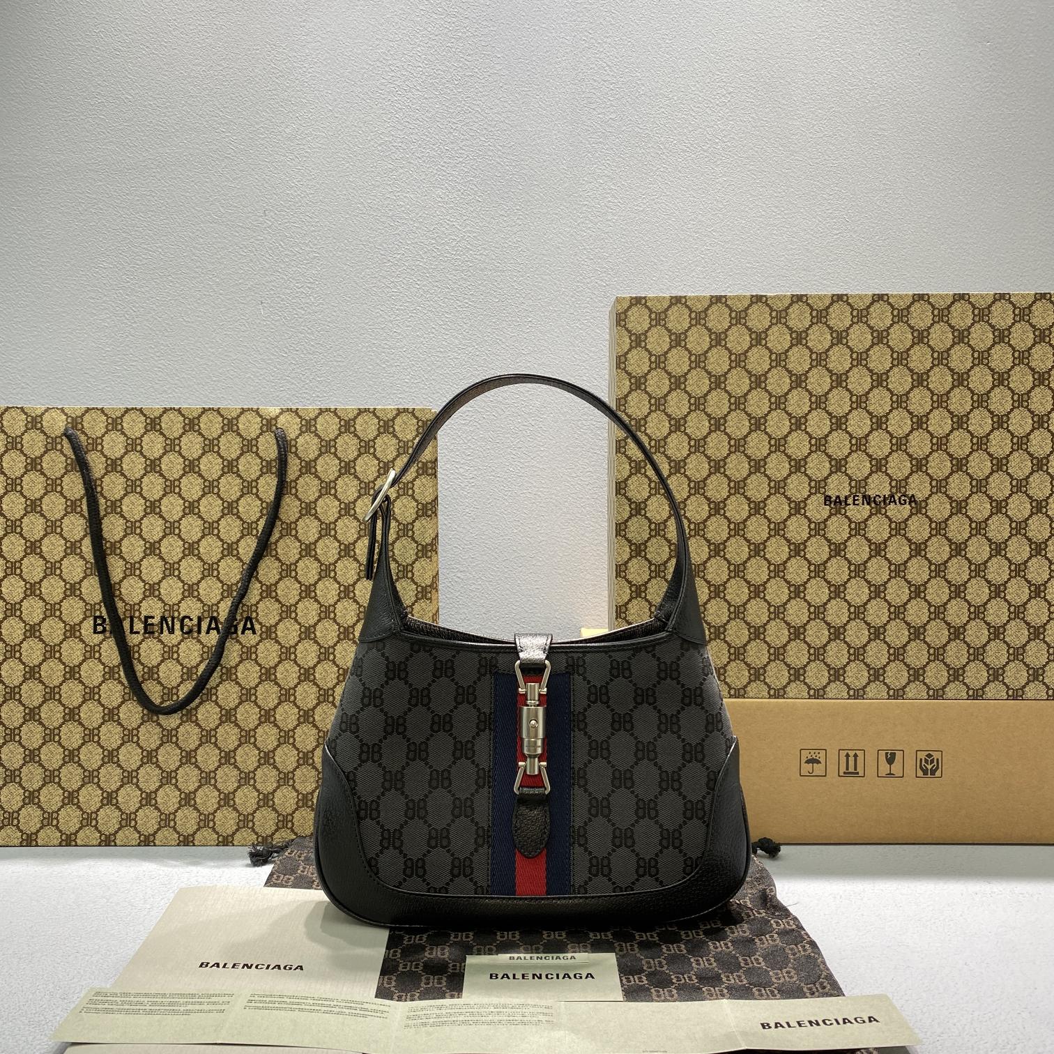 Balenciag & Gvc*1 Jackie 1961 GG Shoulder Bag 2268