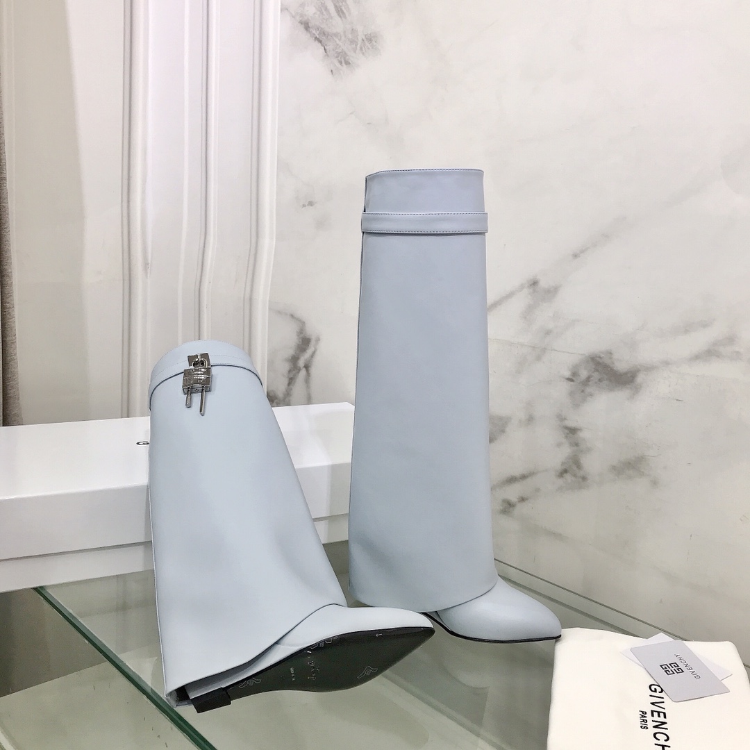 Givenchy Boots Light Blue 02