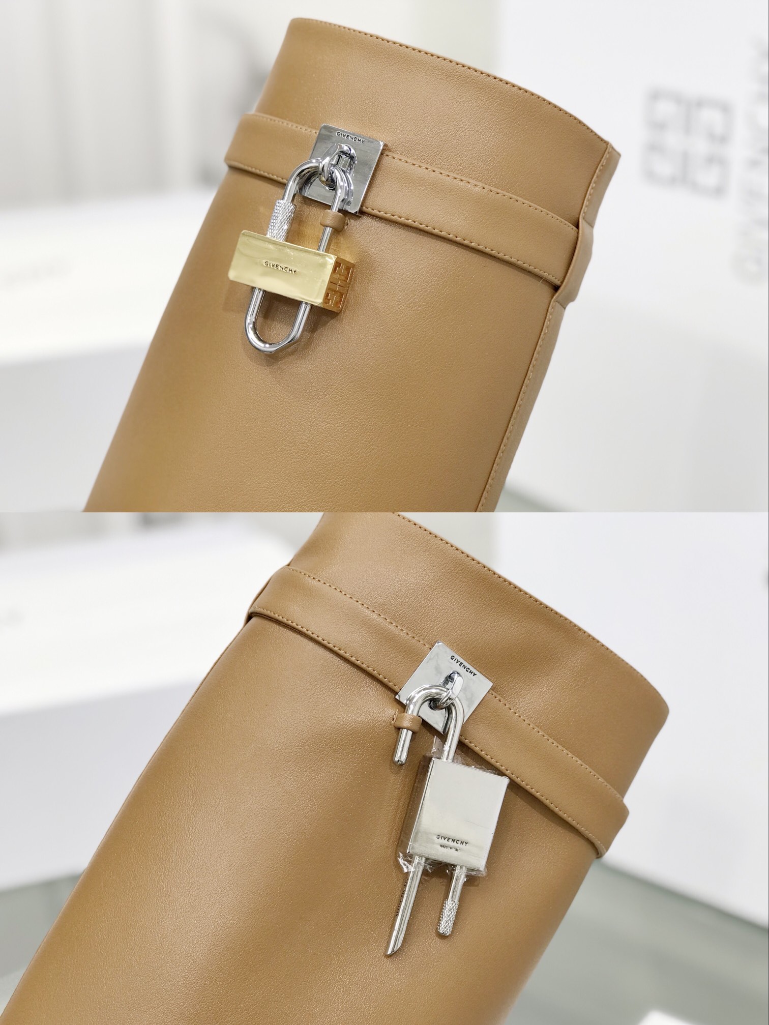 Givenchy Boots Light Brown 02