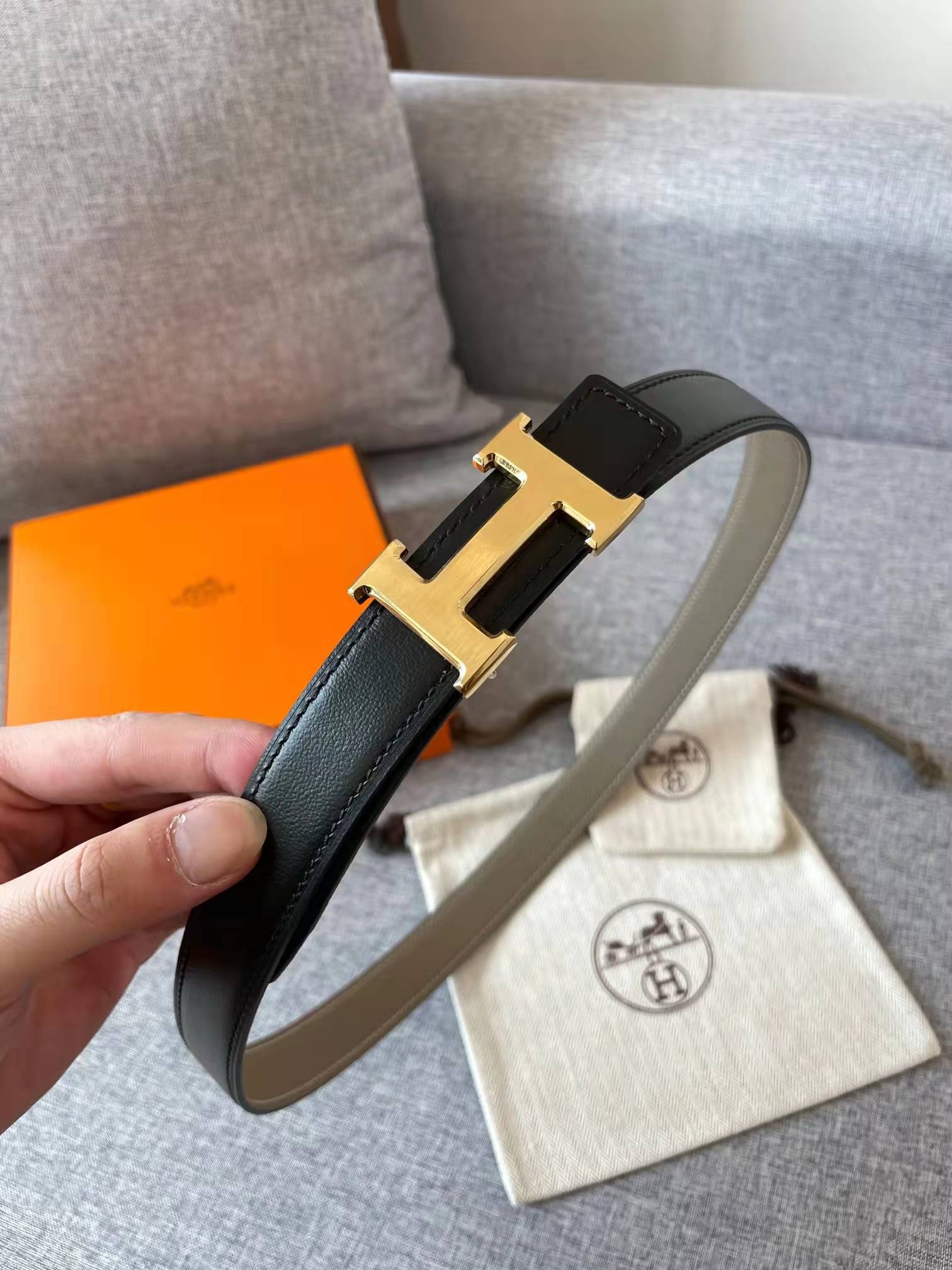 Hemers Belt Black With Grey