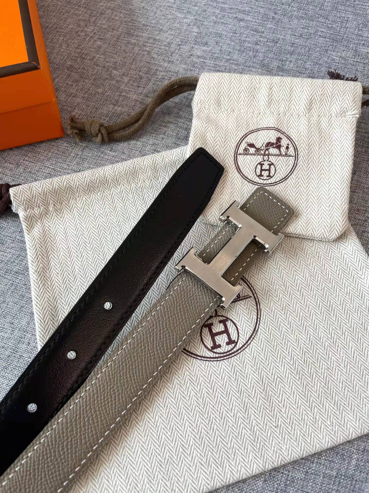 Hemers Belt Black With Grey