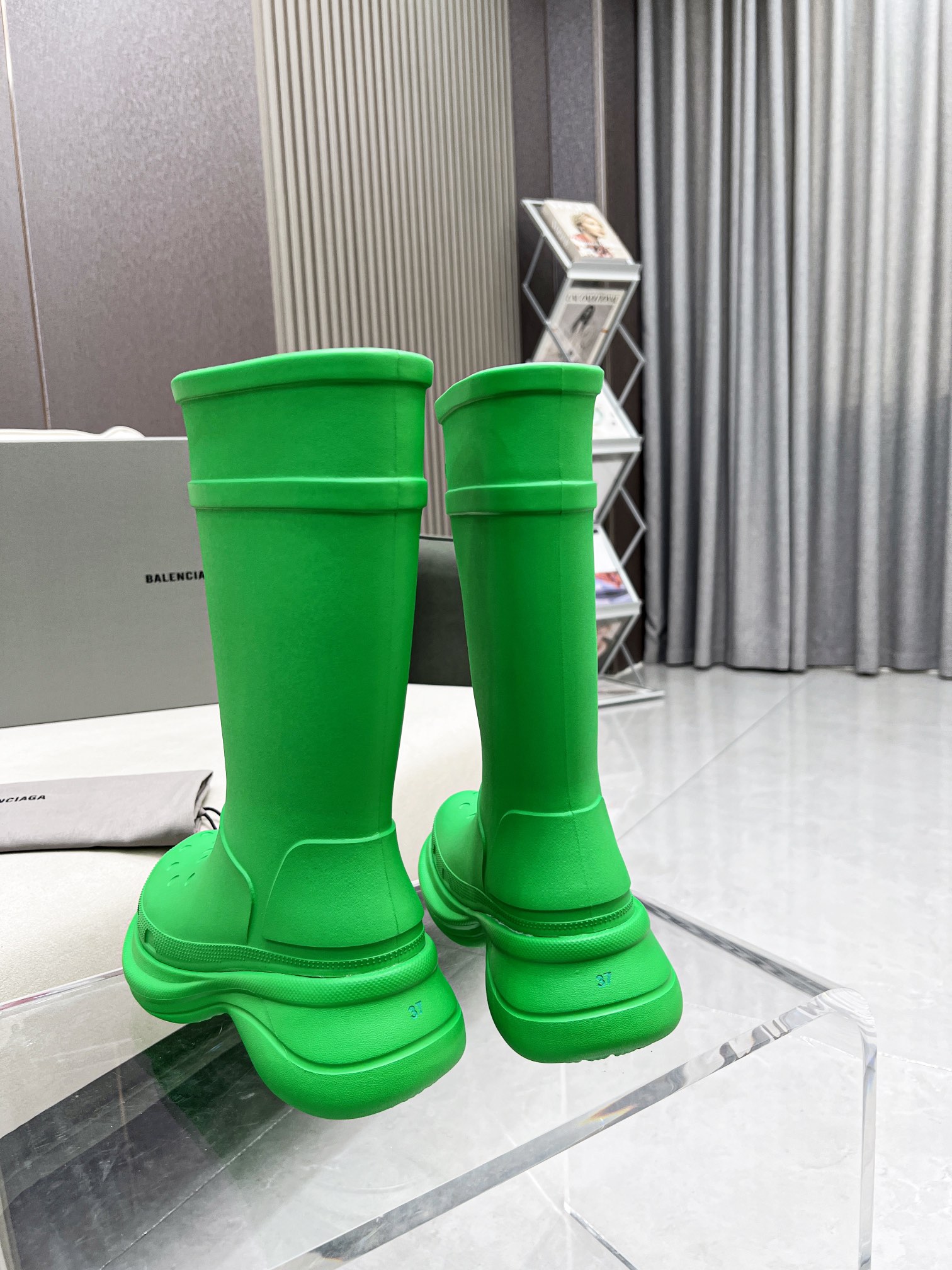 Ba1en*iaga Boots Green