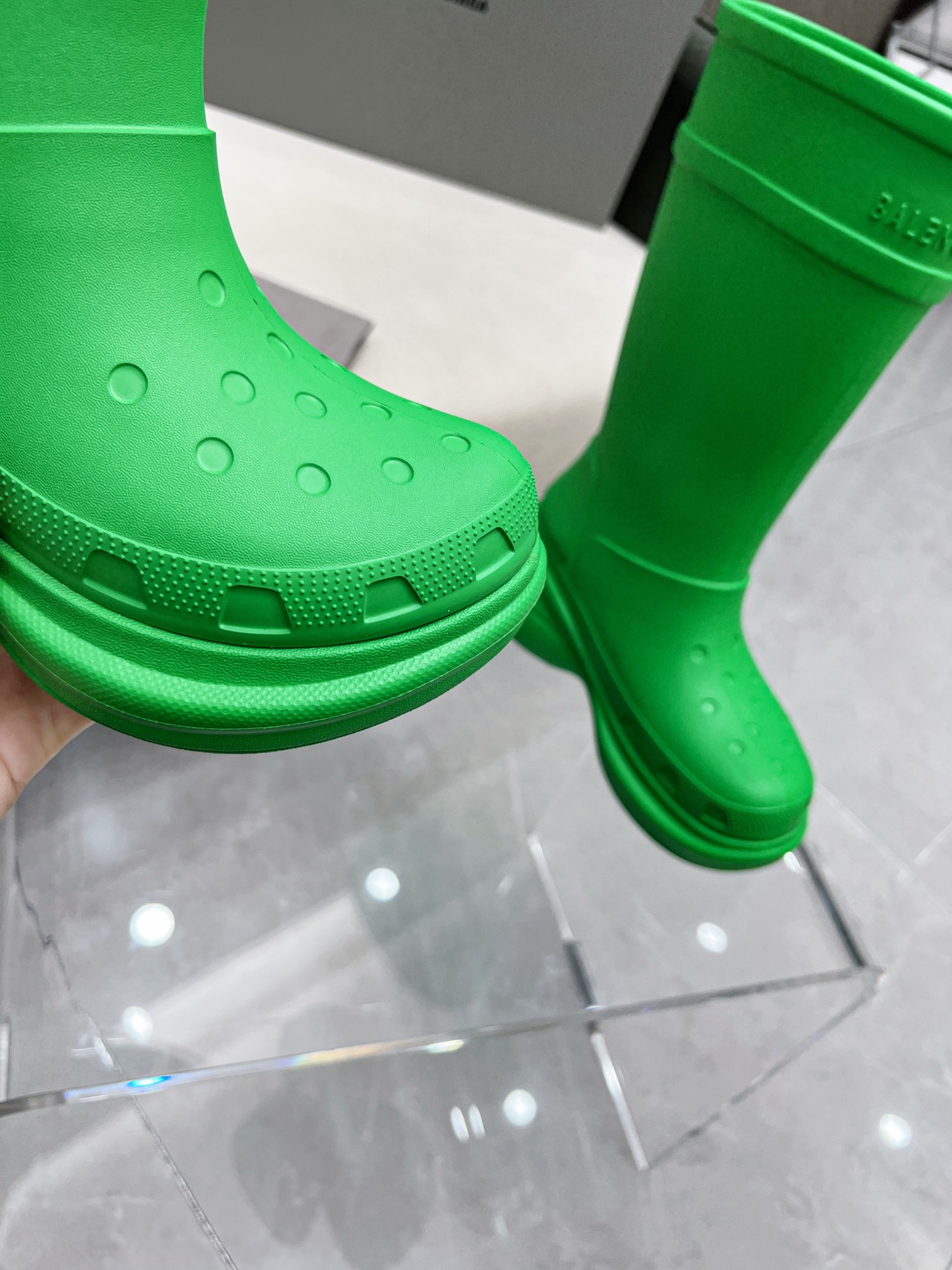 Ba1en*iaga Boots Green