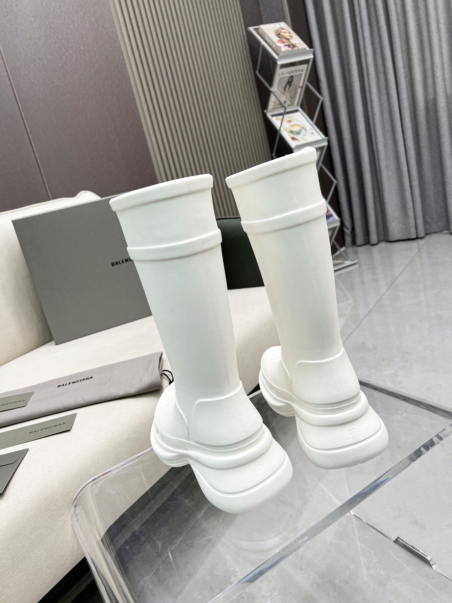 Ba1en*iaga Boots White