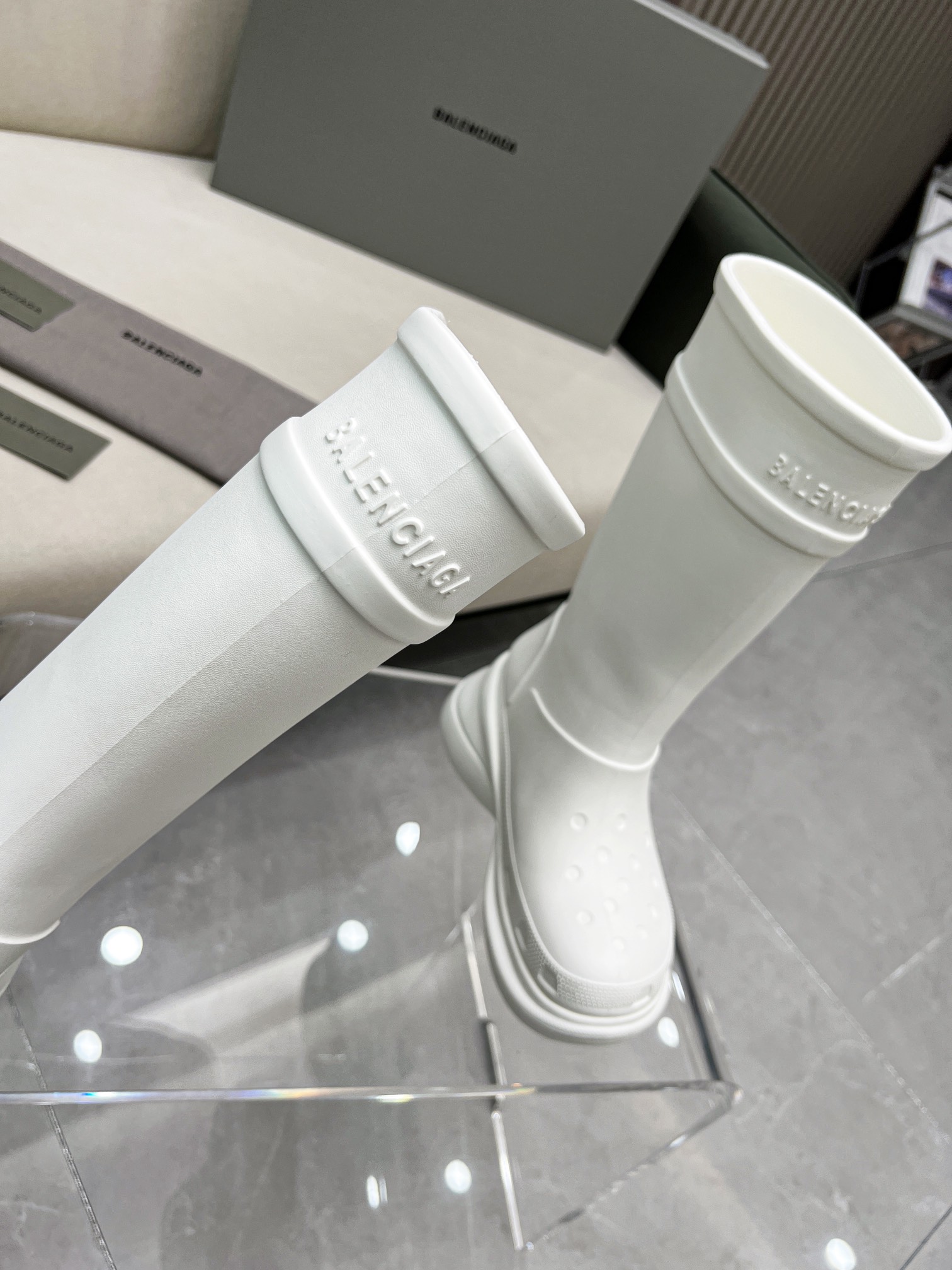 Ba1en*iaga Boots White