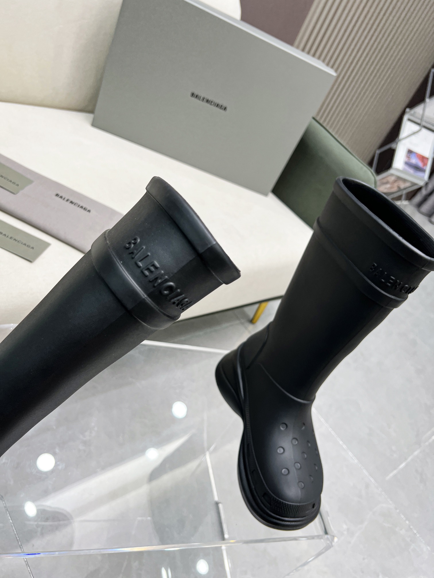 Ba1en*iaga Boots Black