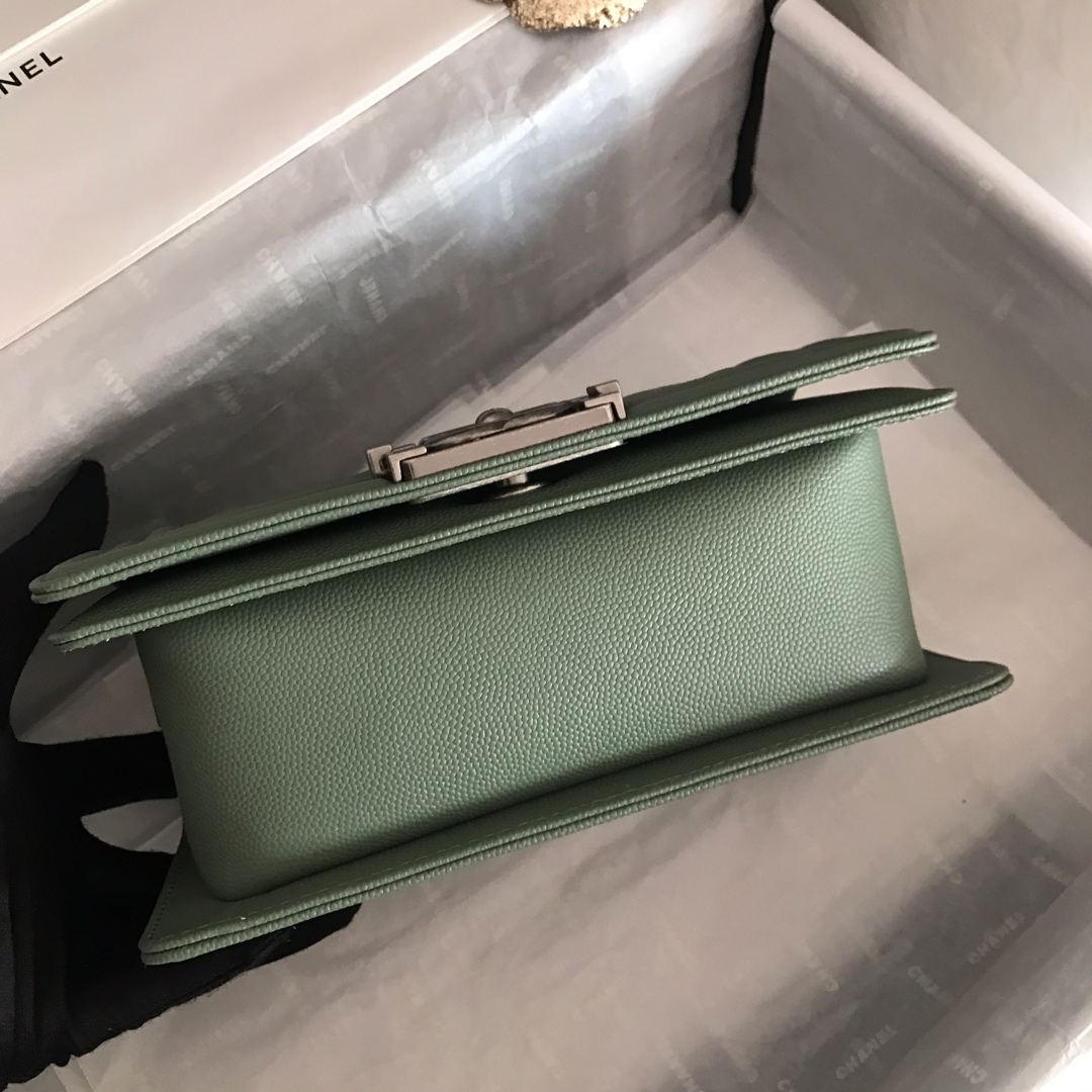 Ch**el Boy Bag 20CM Green 67086