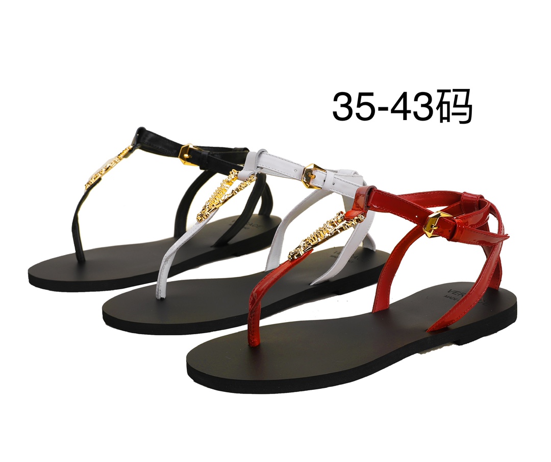 Versace Flat Sandals