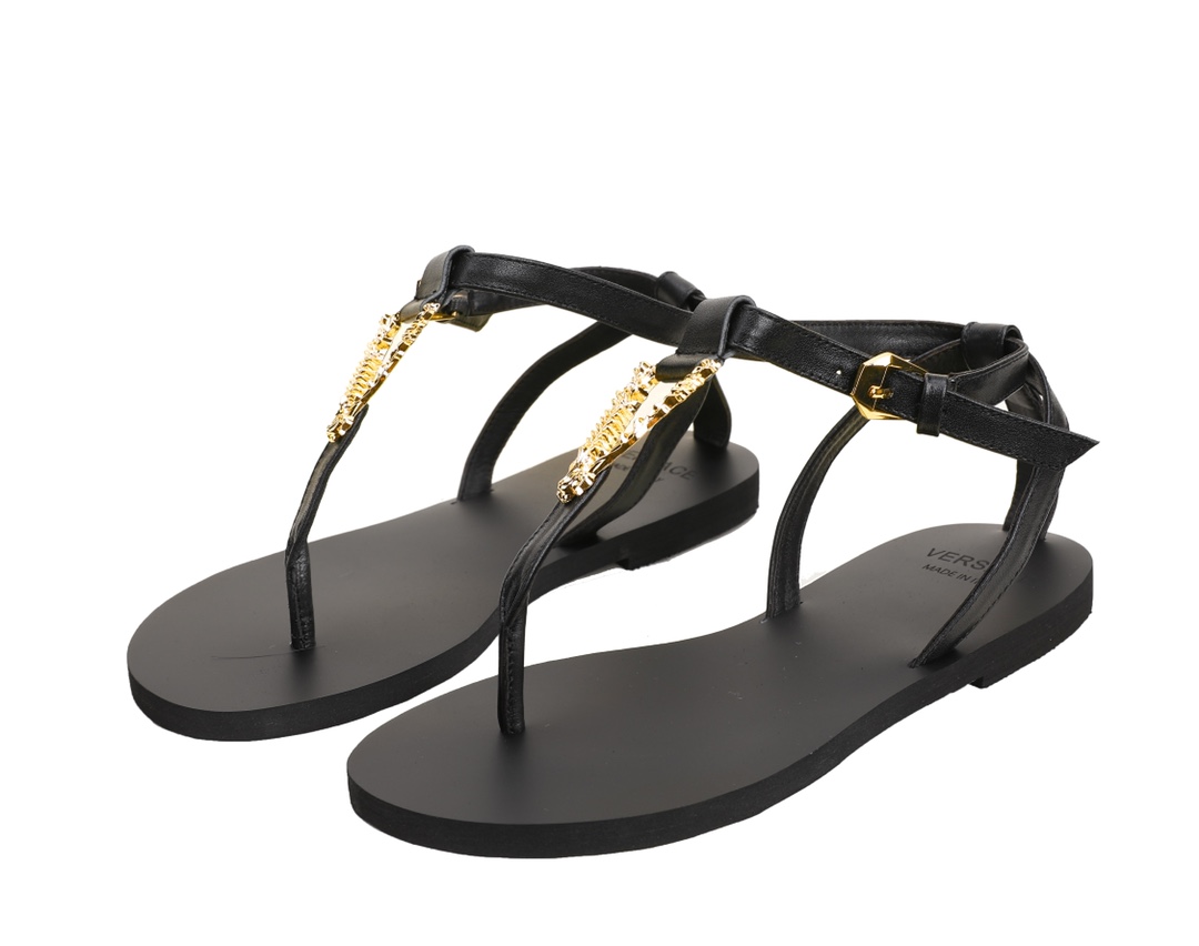 Versace Flat Sandals