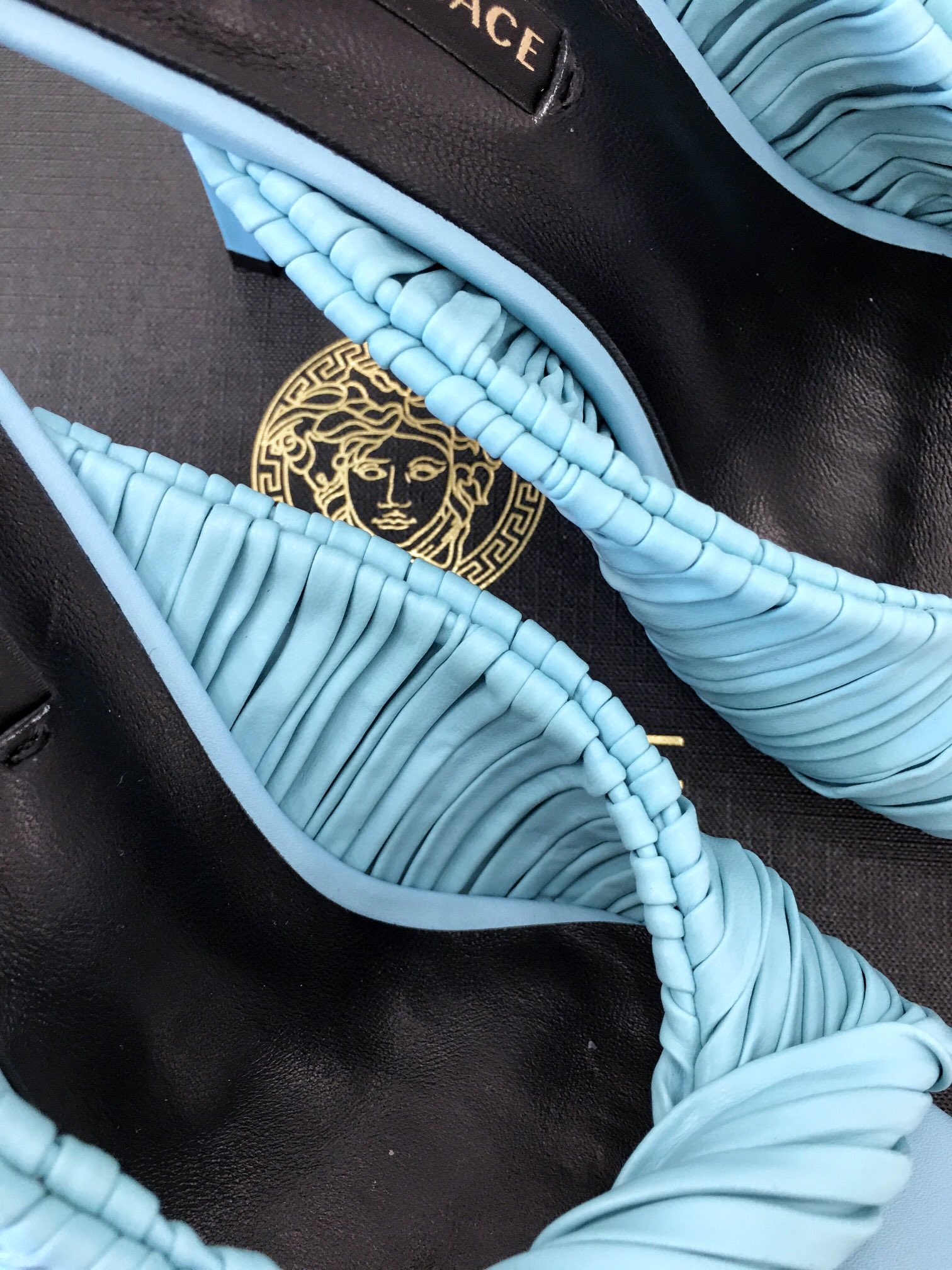 Versace Heels Blue 01