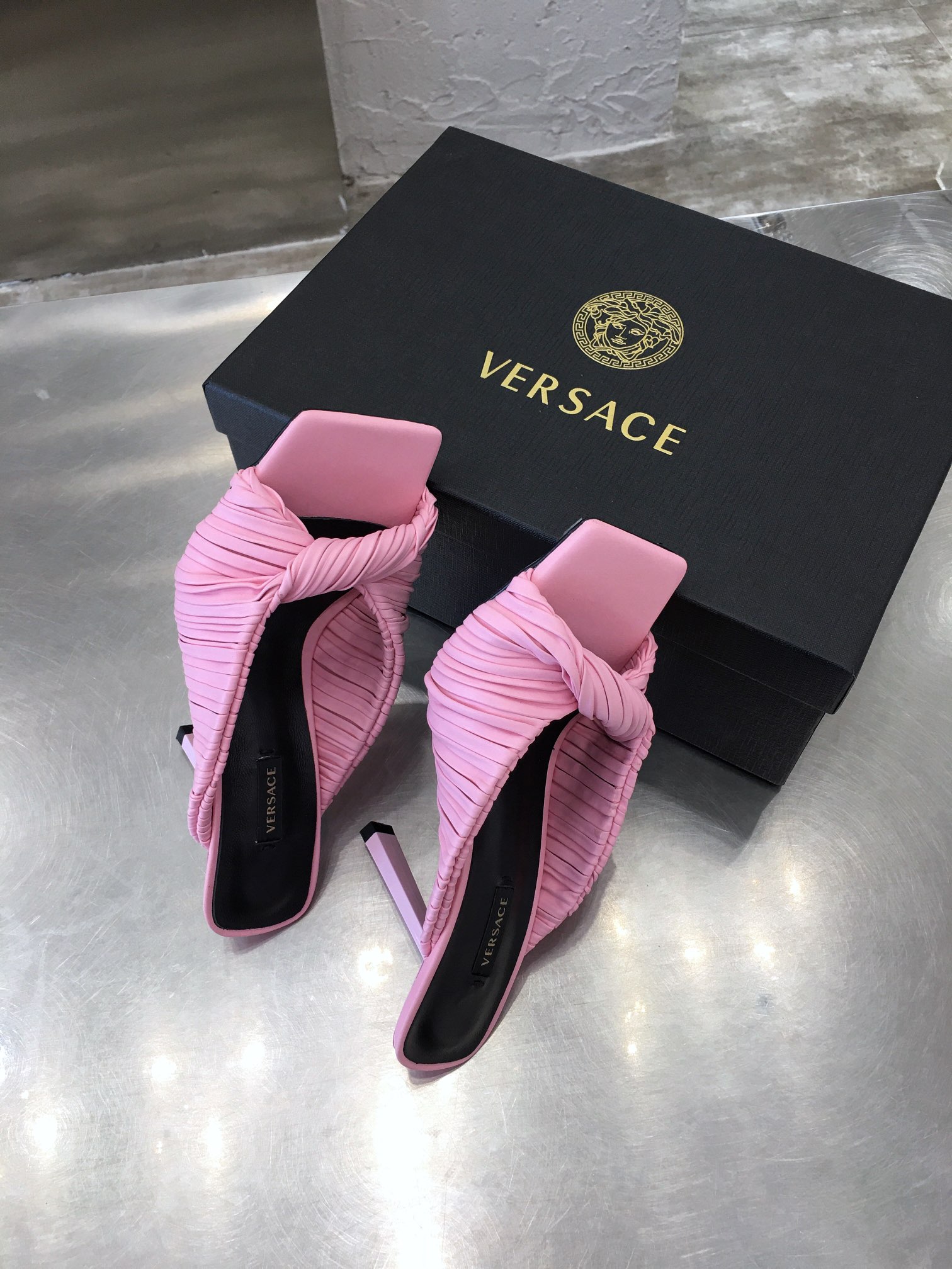 Versace Heels Pink 01