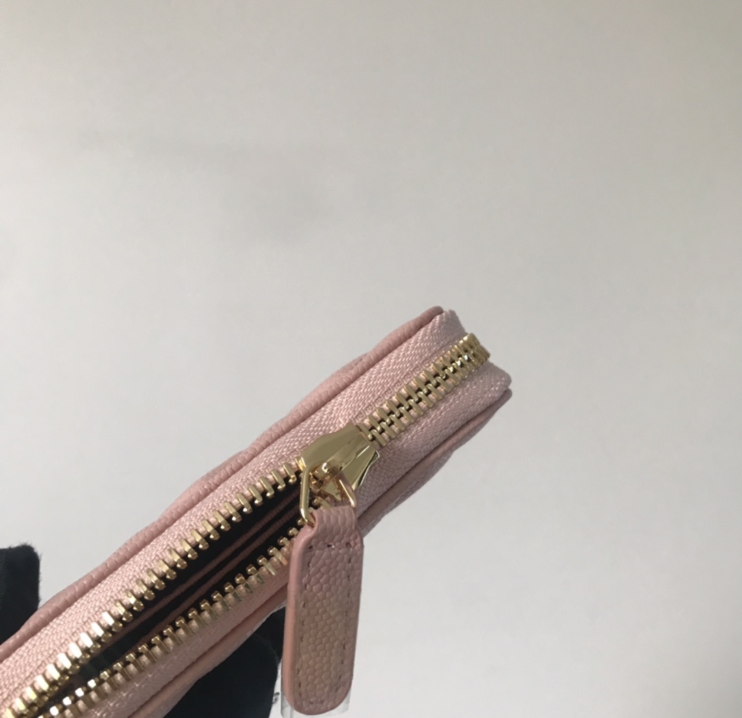Ch**el Wallet Pink