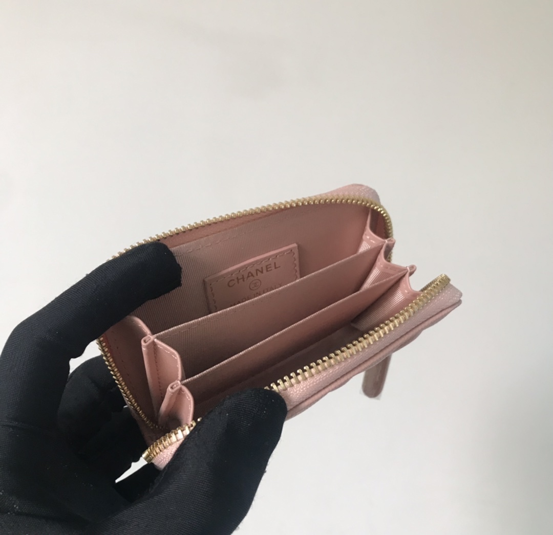 Ch**el Wallet Pink