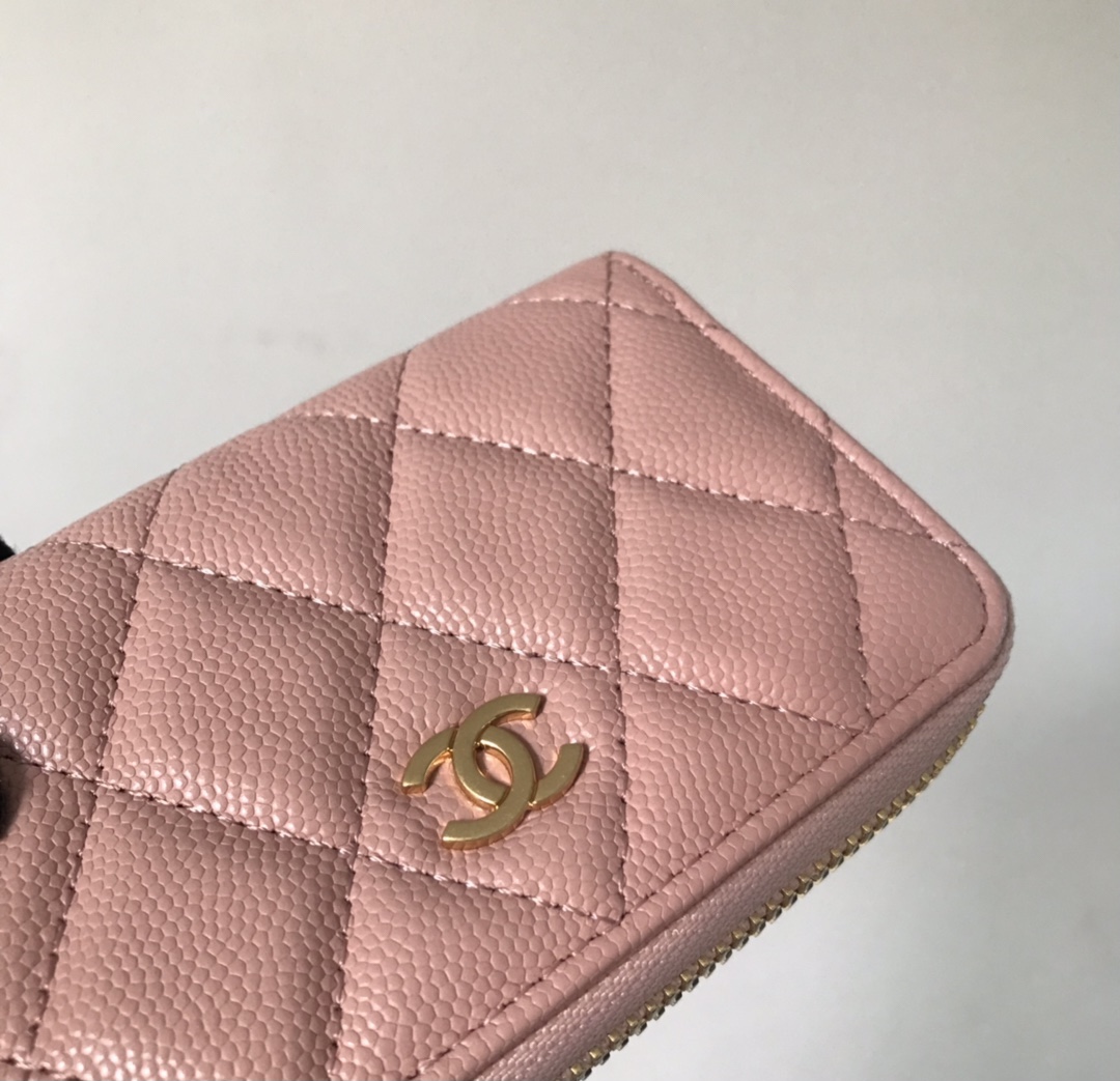 Ch**el Wallet Pink