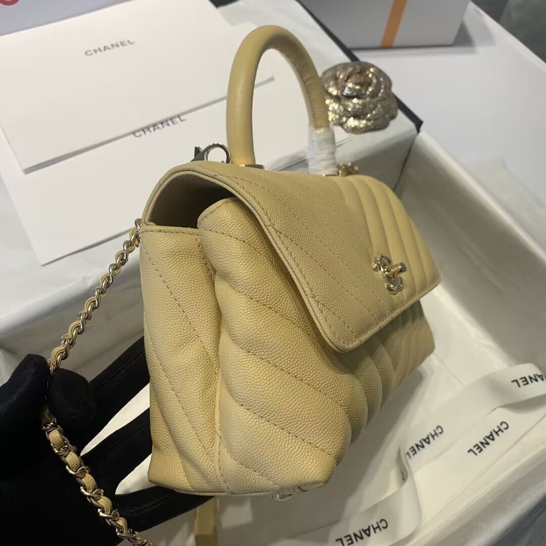 Ch**el Coco Handle Bag