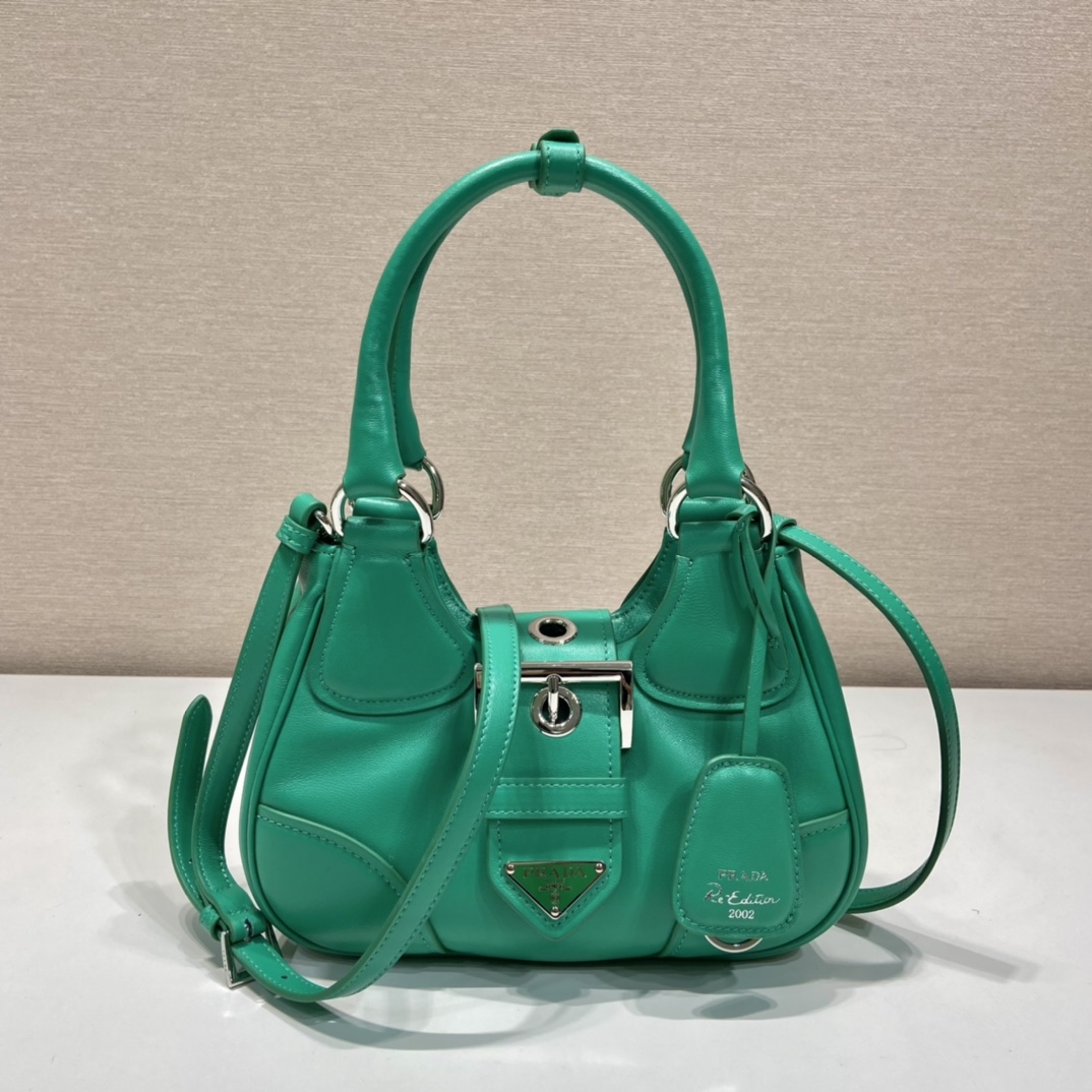 Pra*a Moon Hand Bag Green