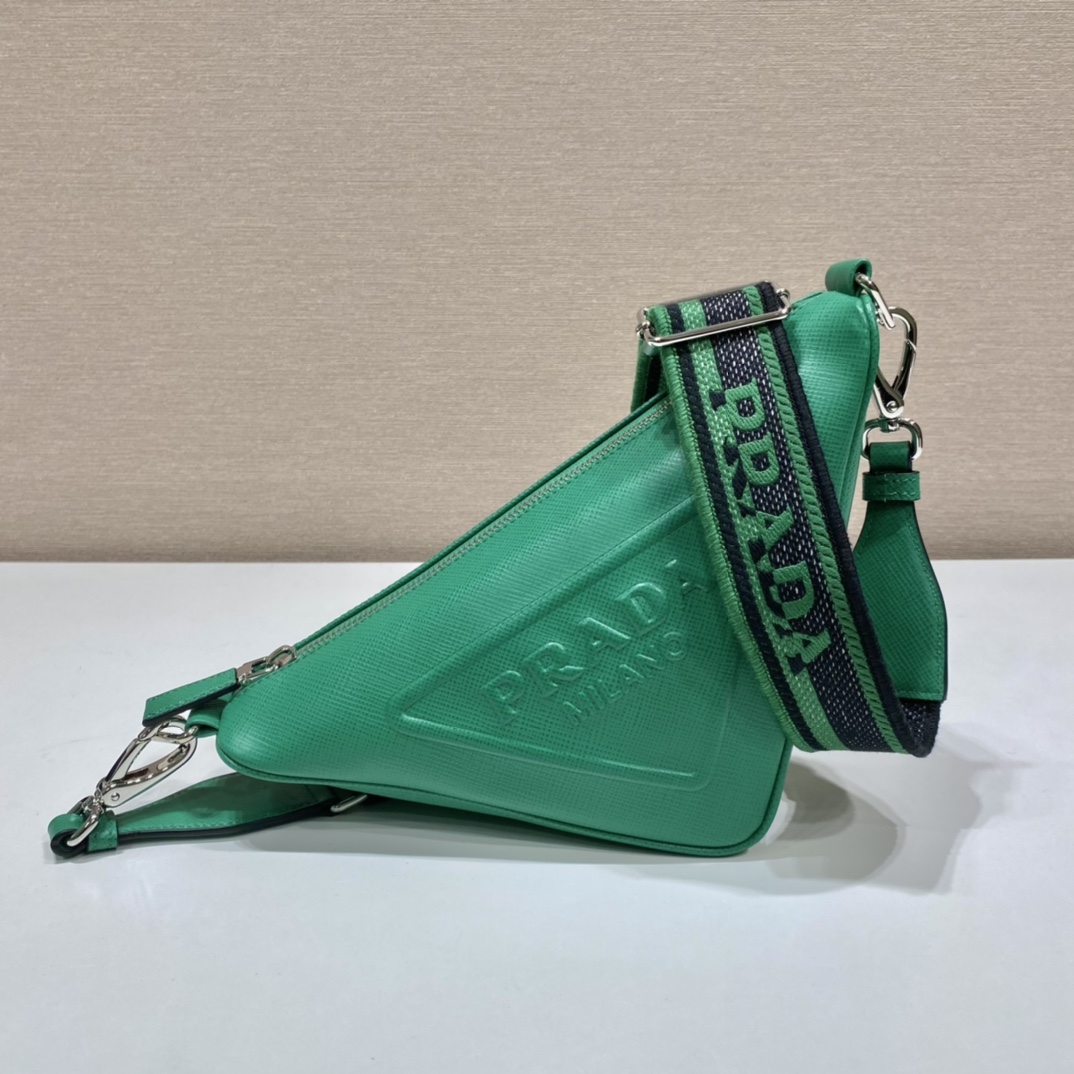 Pra*a Triangle Crossbody Bag 2VH155