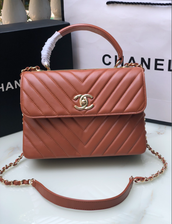 Ch**el Trendy CC Handbag 25cm 92236