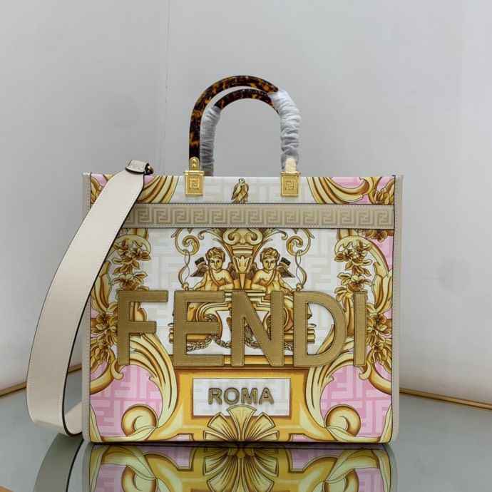 FENDACE F**di X VERSACE TOTE BAG 02