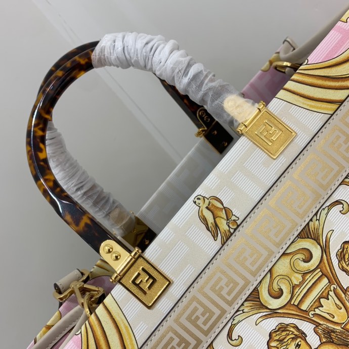 FENDACE F**di X VERSACE TOTE BAG 02