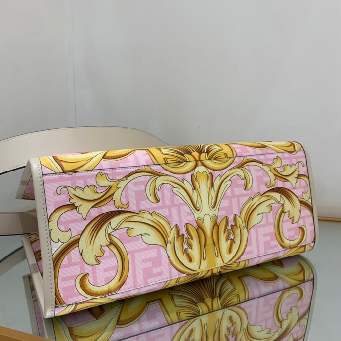 FENDACE F**di X VERSACE TOTE BAG 02