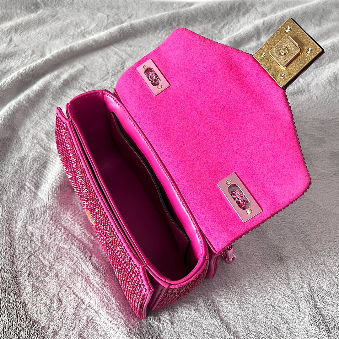 Va1e*ntin0 Onestud Crossbody Bag Pink