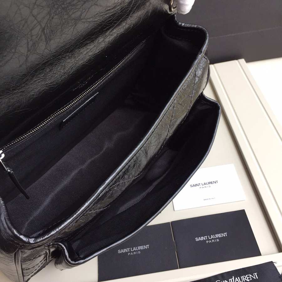 Y51 Monogram shoulder bag in Black