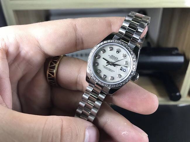 R01ex silver women 28mm