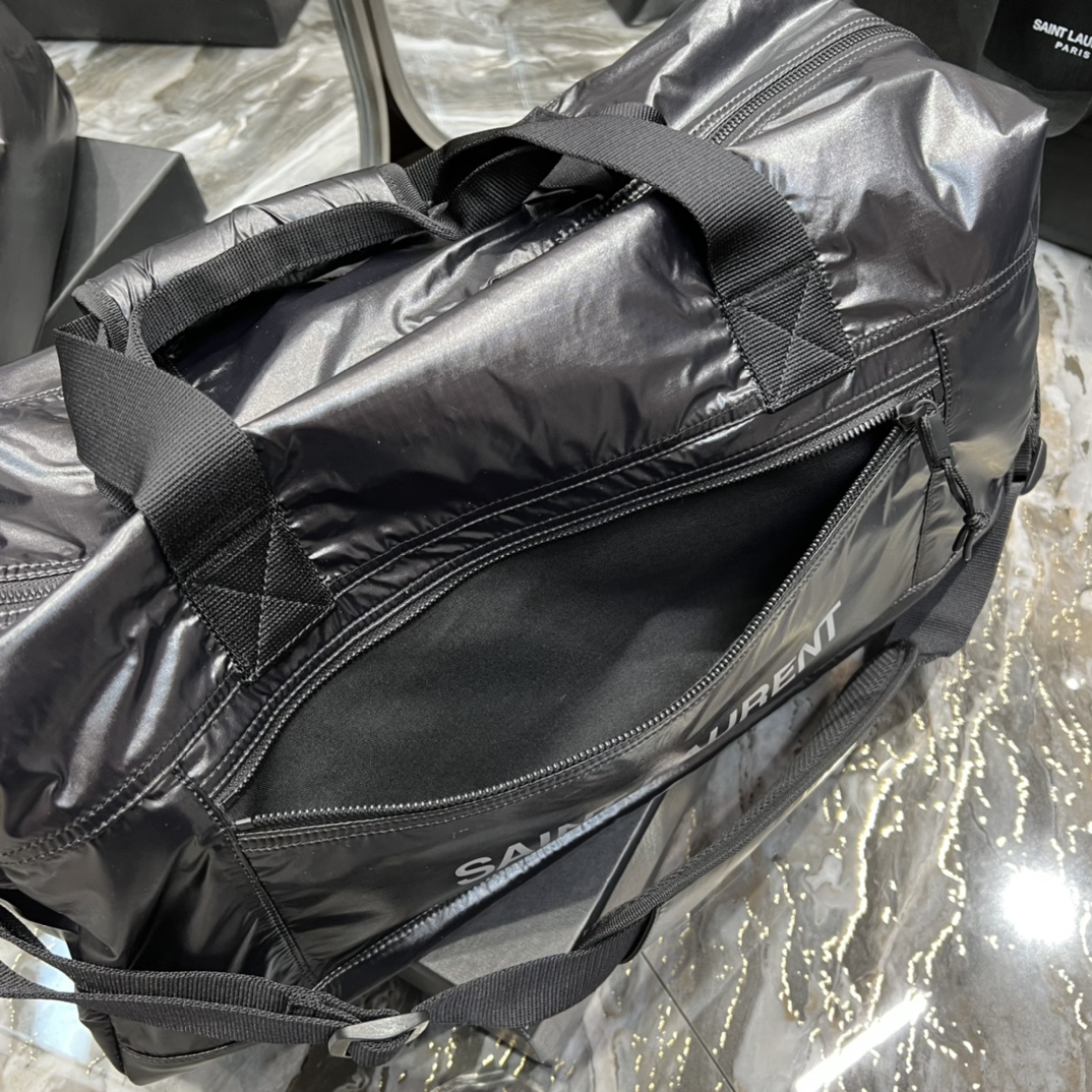 Y51 Nylon Travel Bag Black
