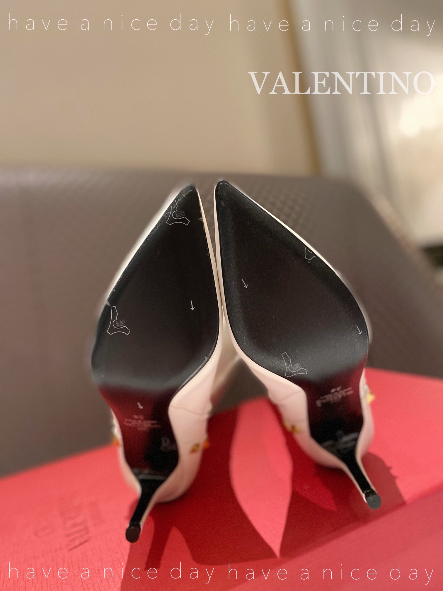 Va1e*ntin0 Boots Heels 8CM