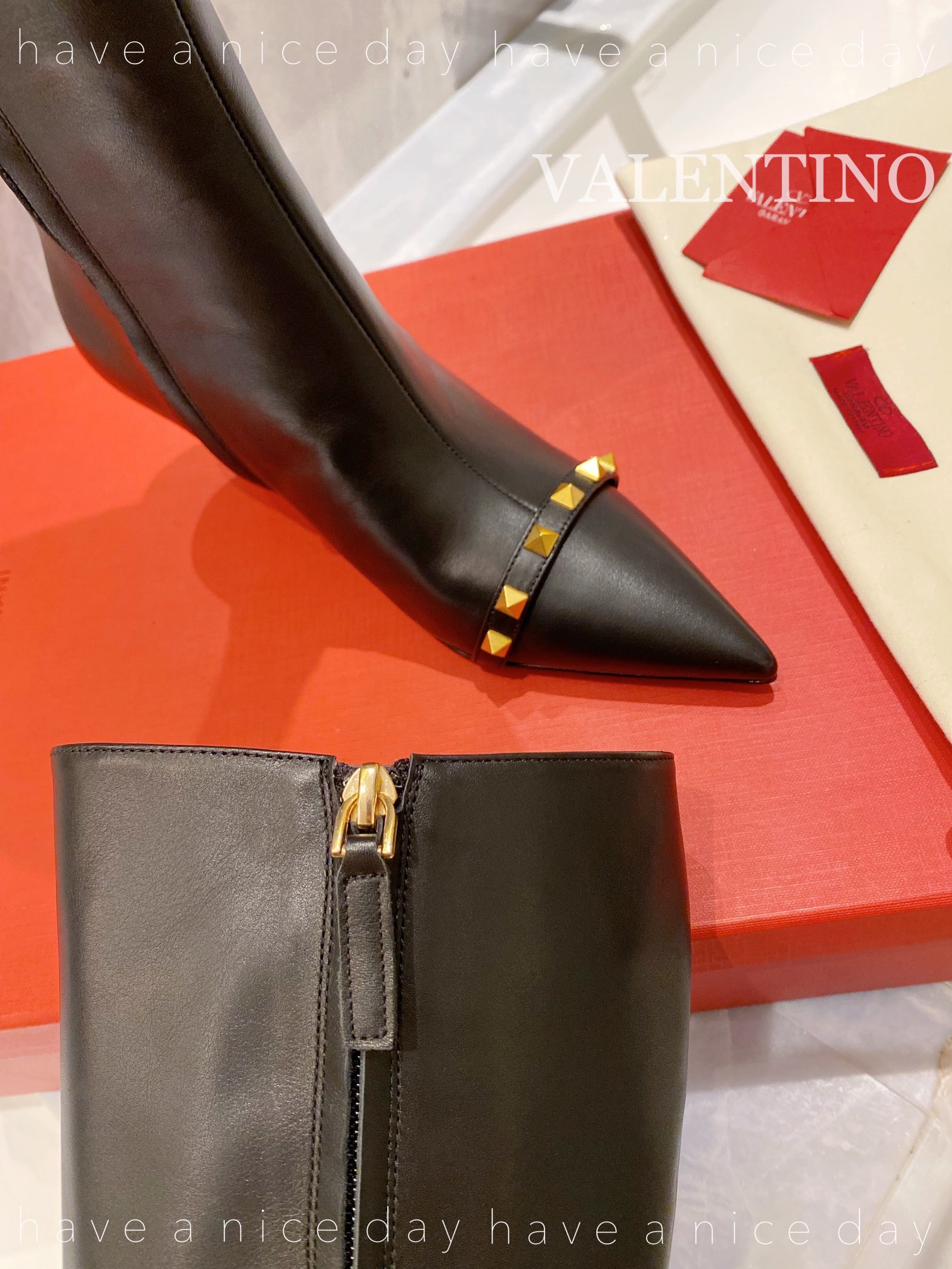 Va1e*ntin0 Boots Heels 8CM 02