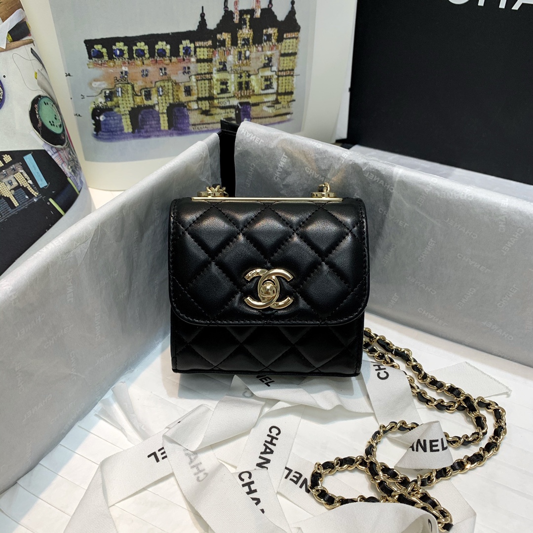 Ch**el Chain Flap Coin Bag