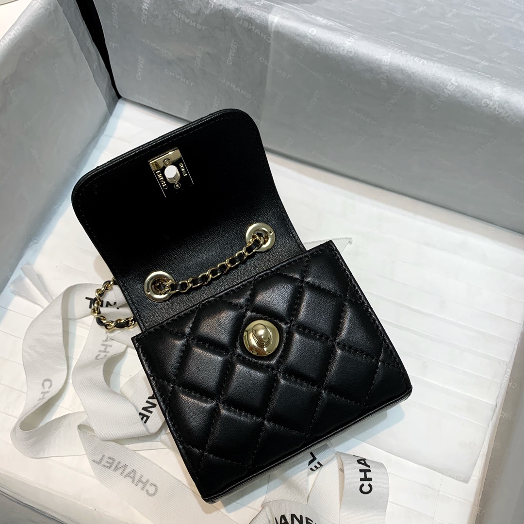 Ch**el Chain Flap Coin Bag