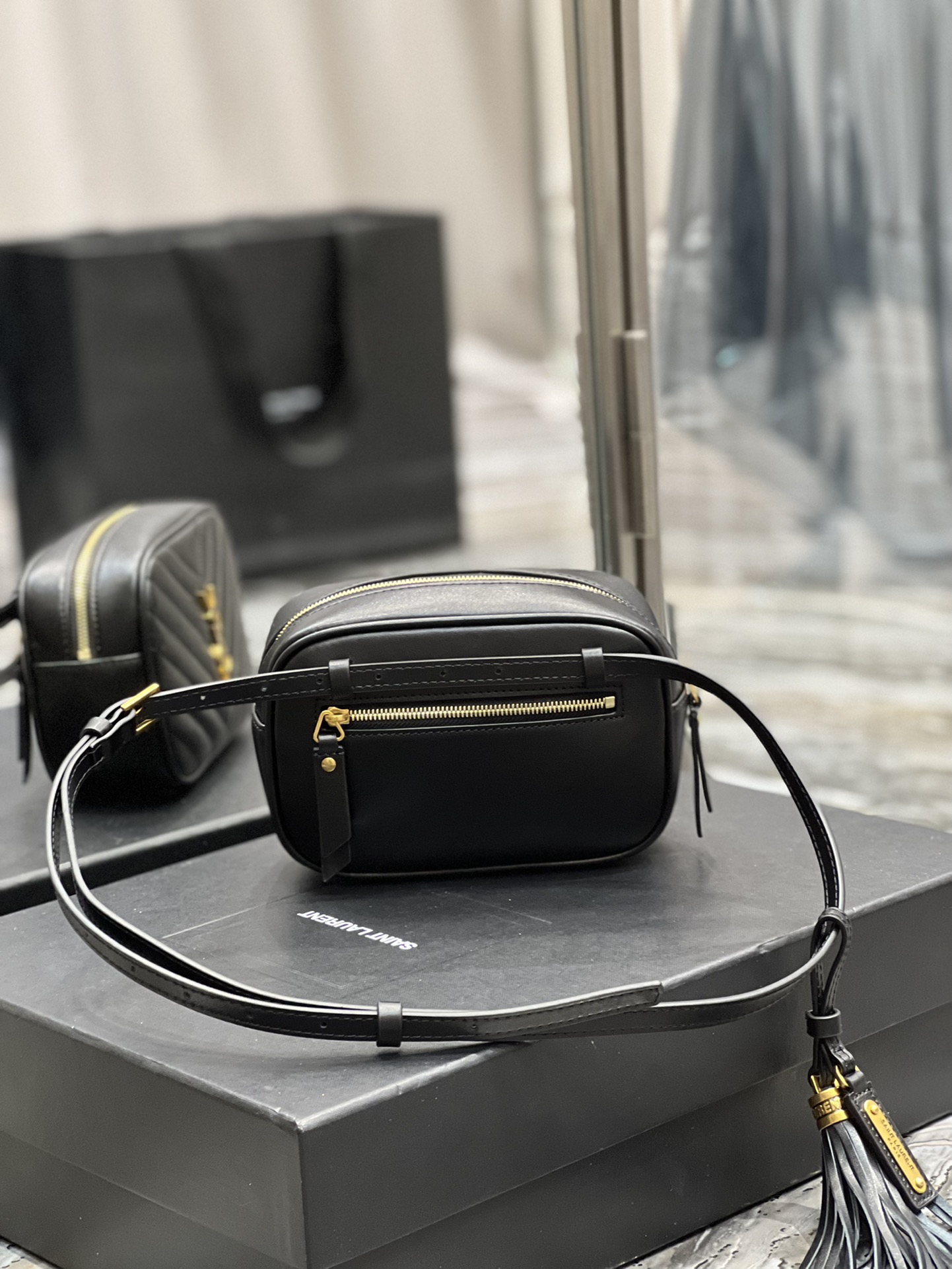 Y51 LOU BELT BAG Black