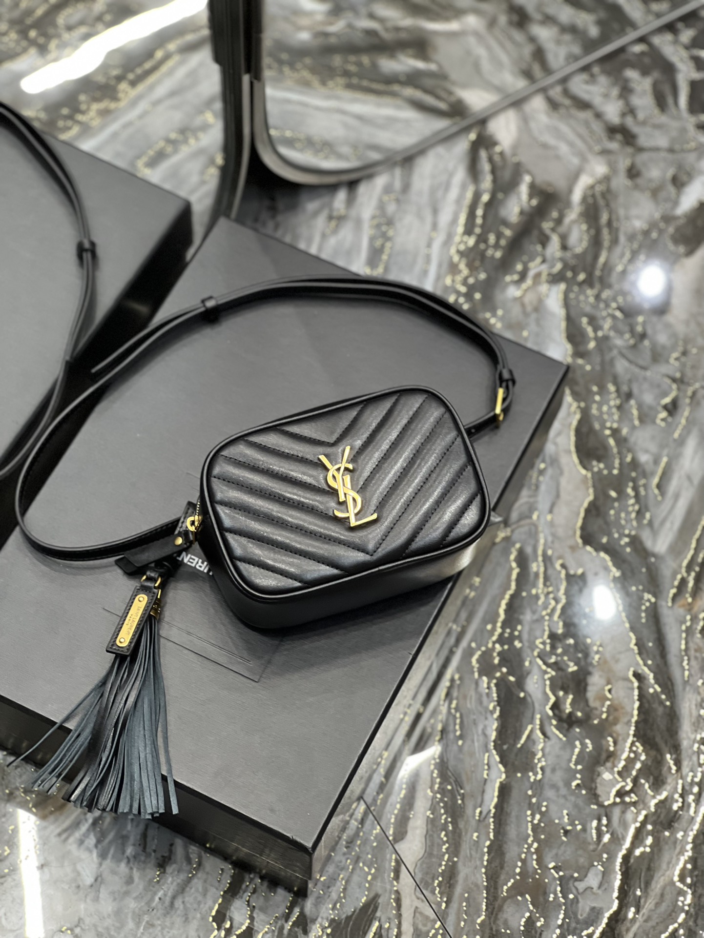 Y51 LOU BELT BAG Black
