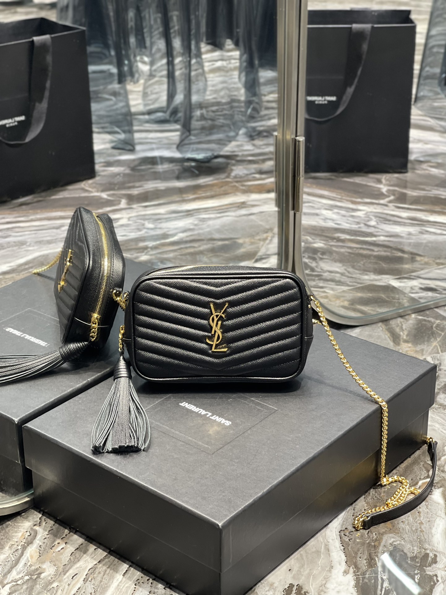 Y51 LOU MINI BAG BLACK