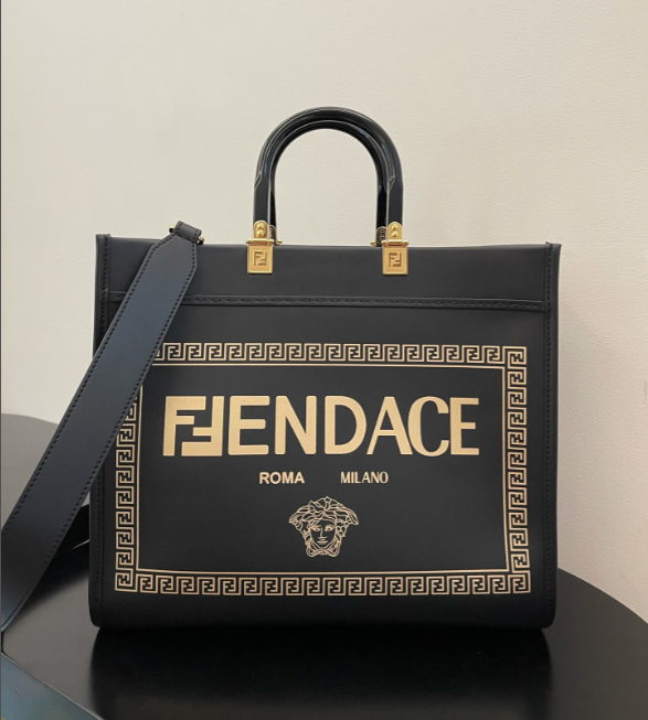 FENDACE F**di X VERSACE TOTE BAG