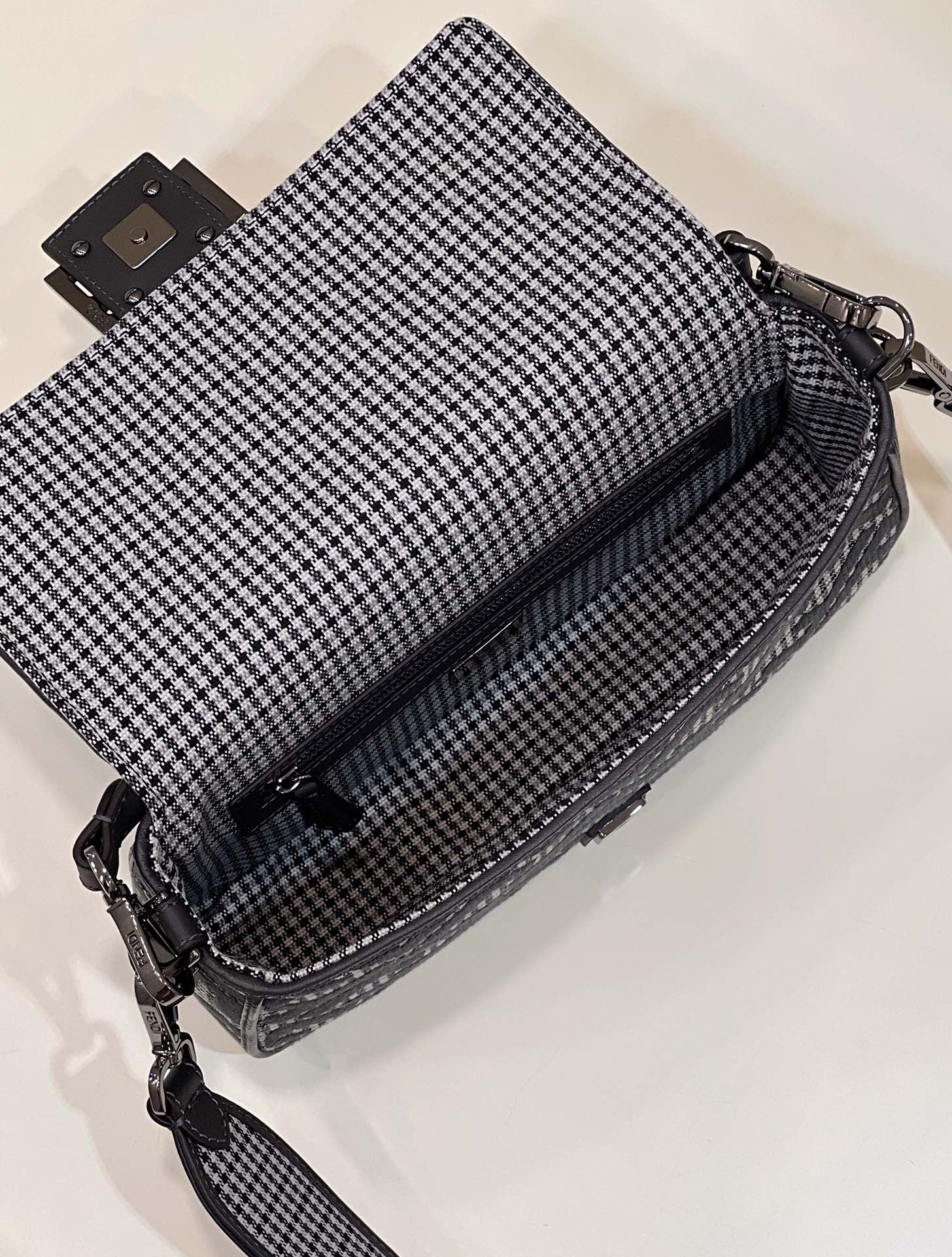 F**di Baguette Crossbody Bag 27cm