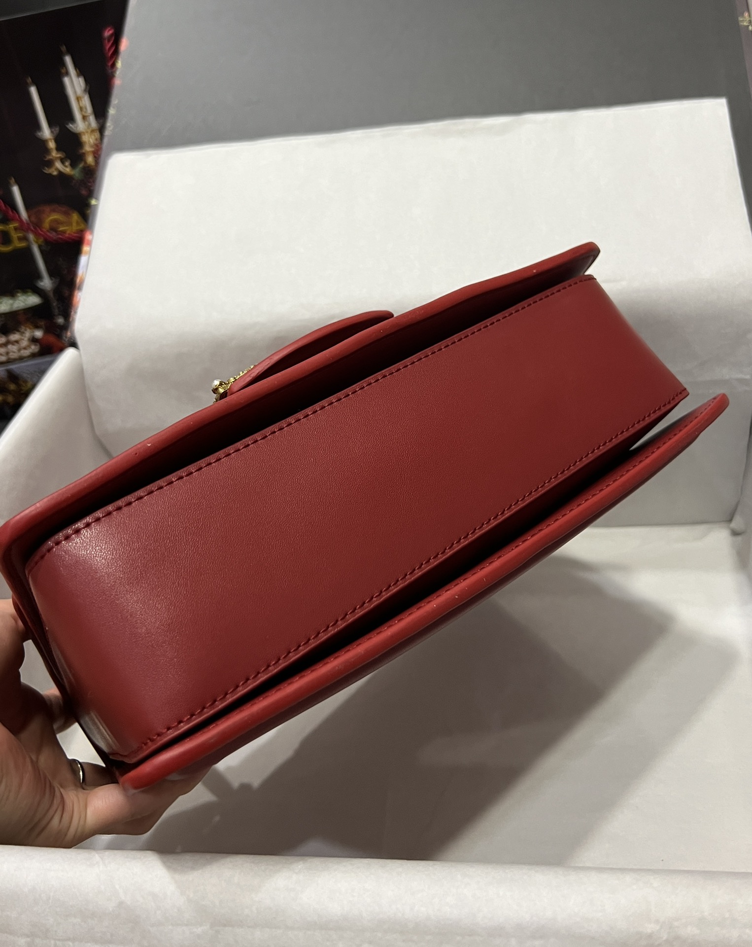 Dolce & Gabbana Red Handle Bag