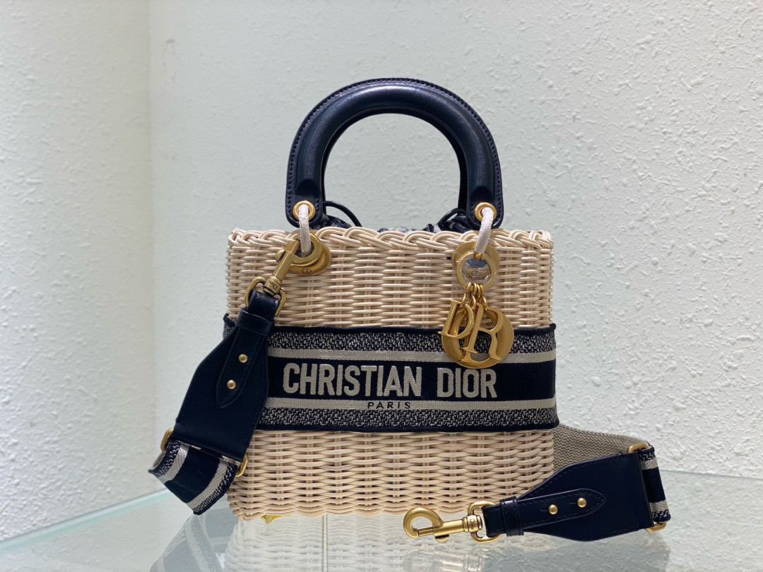 D10r Lady Oblique Bag 24cm