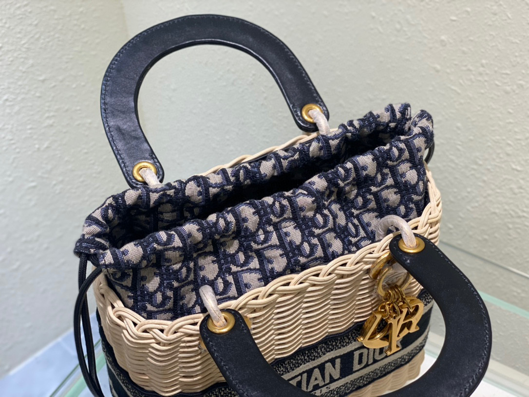 D10r Lady Oblique Bag 24cm